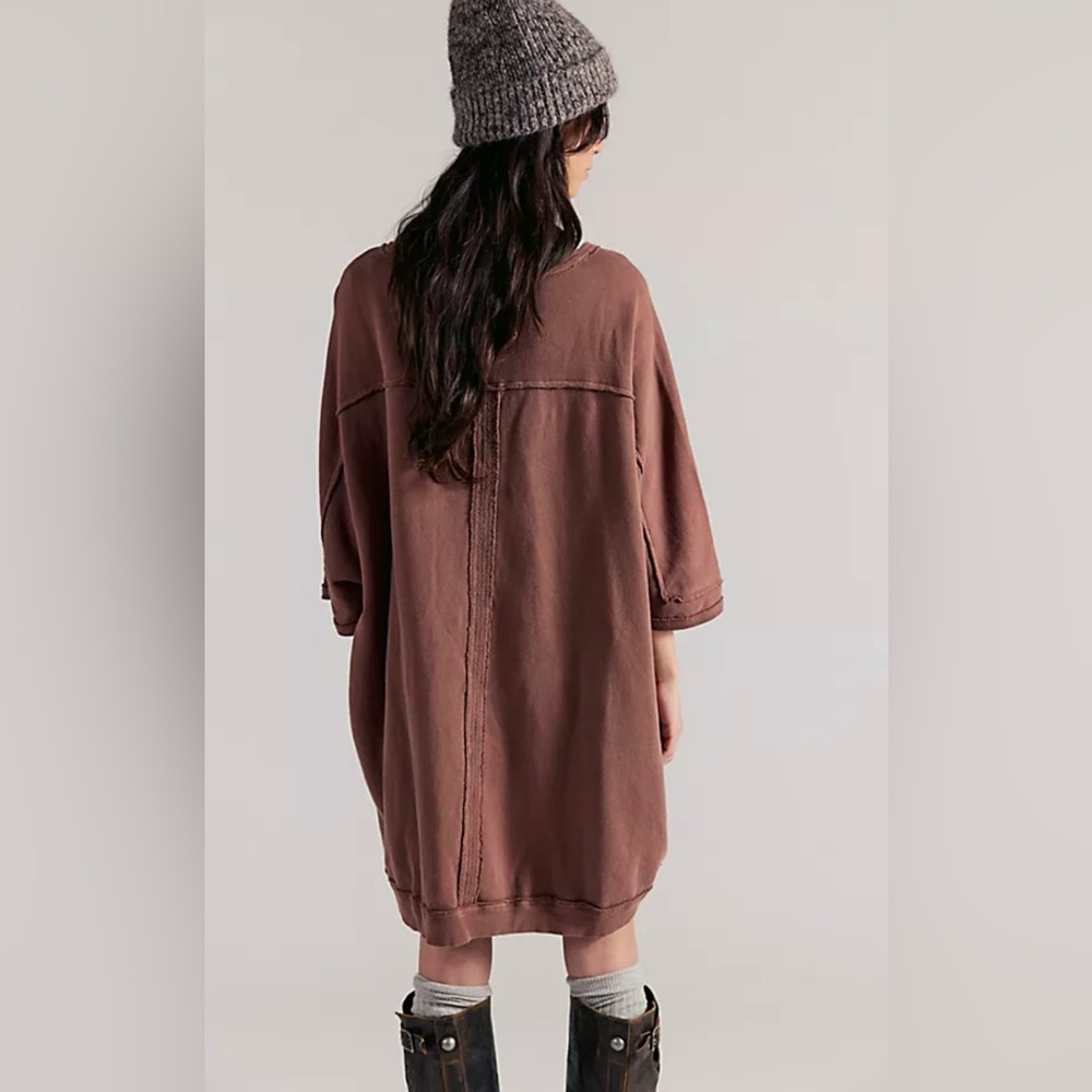 NWOT Free People We the Free Mari Muscle pullover - Picture 3 of 9